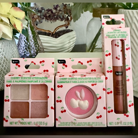 b•pure Other - 🆕🍒 b•pure LIMITED EDITION CHERRY SCENTED MAKE-UP COLLECTION. BRAND NEW IN BOX.